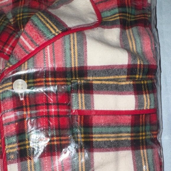 Hanna Andersson Multicolor Plaid Pajama Sleep shirt - Picture 5 of 7